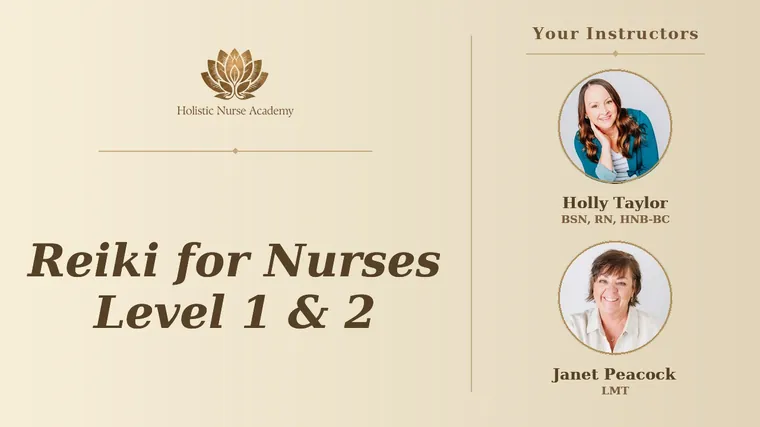 Reiki for Nurses Level 1 and 2 course